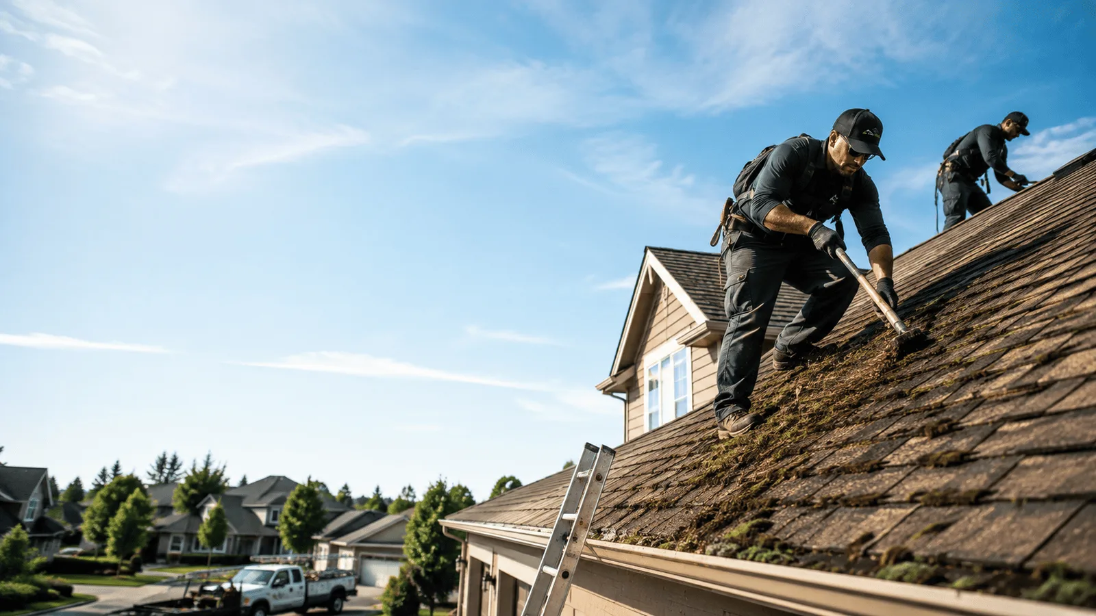 Roof Moss Removal in Farmingdale, ME near me